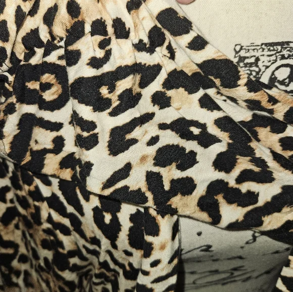 Cato Womans Long Sleeve Cheetah Print Cardigan Size 18W/20W - Picture 6 of 12